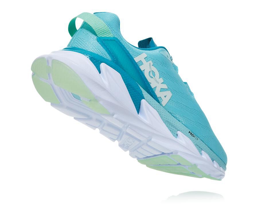 Hoka One One ランニングシューズ レディース 青 - Elevon 2 - IY8053179